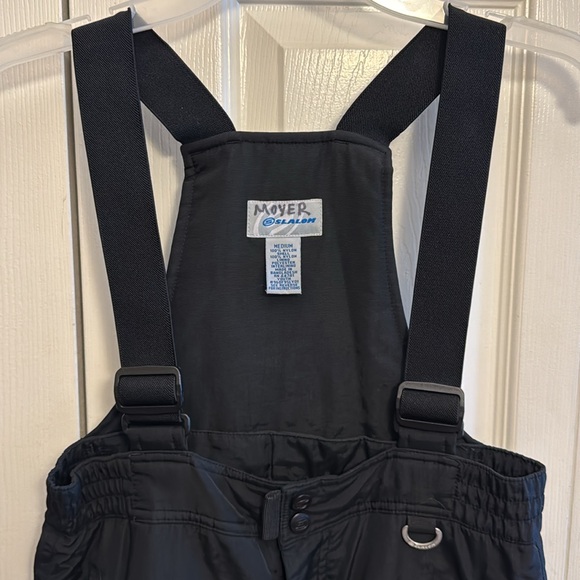 Slalom Black Ski Snowboard Snow Bib Overalls - Picture 2 of 15
